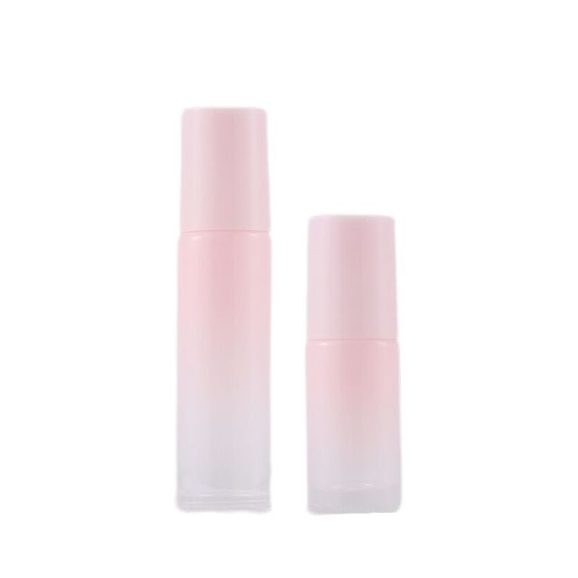 50 sztuk 5ml 10ml Mini butelki testowe do perfum z rękawami Gradient różowy - Wianko - 6