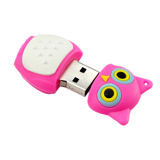 Pendrive USB 3.0 o pojemności 64GB z uroczą kreskówkową sowa i zwierzętami - dostępne również w wersjach 4GB, 8GB, 16GB, i 32GB - Wianko - 5