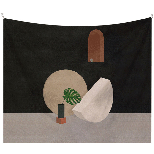 Gobelin ścienny Ashou Morandi, abstrakcyjny wzór, dekoracja do pokoju, sypialni i wnętrz - wiszący produkt - Wianko - 13