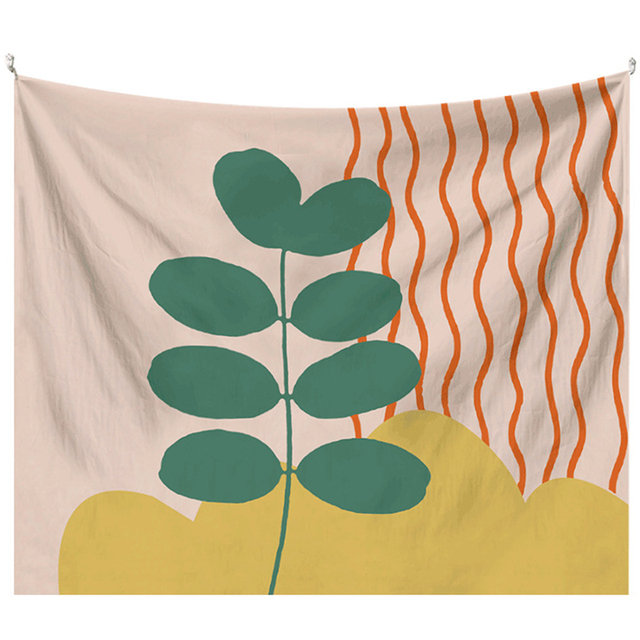Gobelin ścienny Ashou Morandi, abstrakcyjny wzór, dekoracja do pokoju, sypialni i wnętrz - wiszący produkt - Wianko - 9