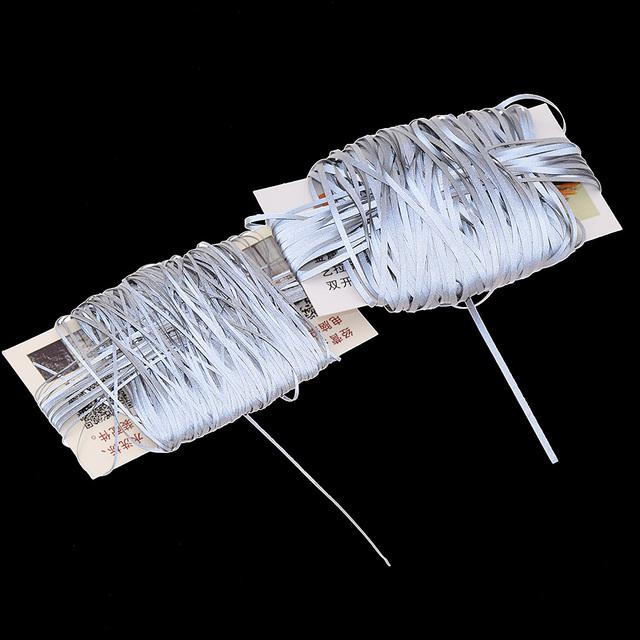 Wstążka odblaskowa Lychee Life - 50M, dwustronny przewód odblaskowy, PVC, do odzieży, wyroby krawieckie DIY - Wianko - 2
