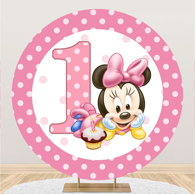 Tło imprezowe dekoracje urodzinowe dla dzieci Minnie Mickey w kształcie Disney Mickey Mouse - Wianko - 10