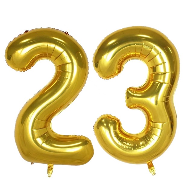 Folia Złoty Balon Banner z Cyframi 18 21 25 30 40 50 60 - Dekoracja Urodzinowa dla Dorosłych - Wianko - 11