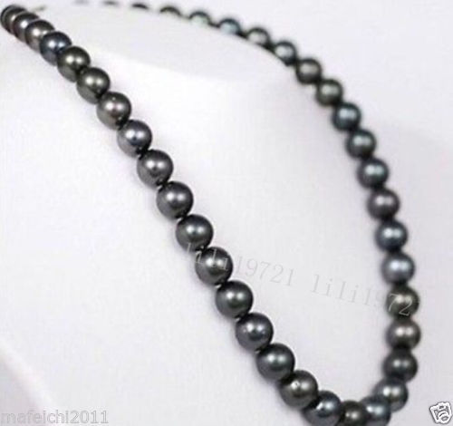 Naszyjnik Habitoo 25 - czarna perła Tahitiana 10-11 mm, 14K złote zapięcie jubilerskie, dla kobiet, choker łańcuszkowy - Wianko - 1
