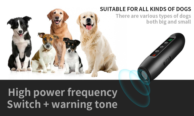 Anty hałas urządzenie przeciwko szczekaniu - odstraszacz ultradźwiękowy dla psów z 3 trybami, zasilany przez USB i akumulator - Wianko - 20