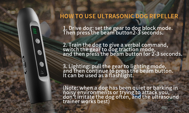 Anty hałas urządzenie przeciwko szczekaniu - odstraszacz ultradźwiękowy dla psów z 3 trybami, zasilany przez USB i akumulator - Wianko - 23