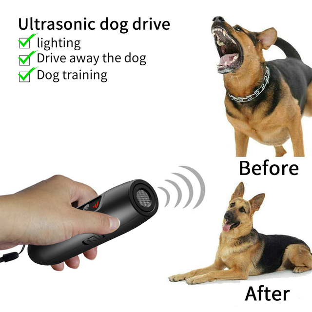 Anty hałas urządzenie przeciwko szczekaniu - odstraszacz ultradźwiękowy dla psów z 3 trybami, zasilany przez USB i akumulator - Wianko - 15
