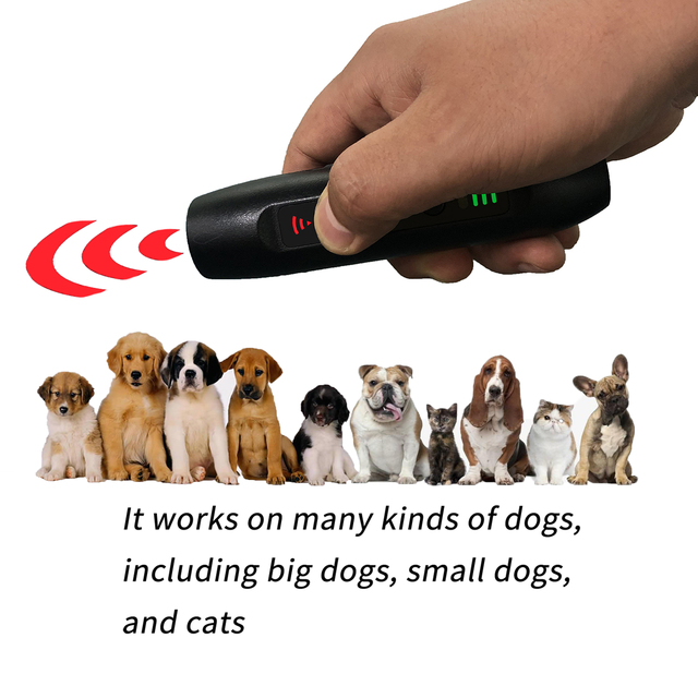 Anty hałas urządzenie przeciwko szczekaniu - odstraszacz ultradźwiękowy dla psów z 3 trybami, zasilany przez USB i akumulator - Wianko - 16