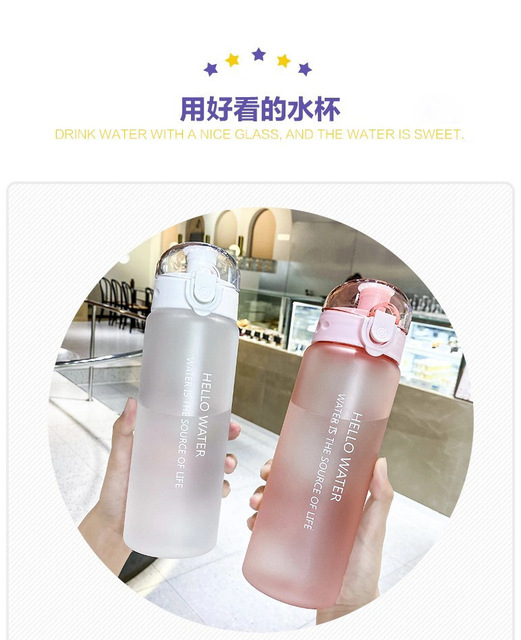 Duże butelki sportowe na wodę BPA Free o dużej pojemności - bidony rowerowe - Wianko - 7