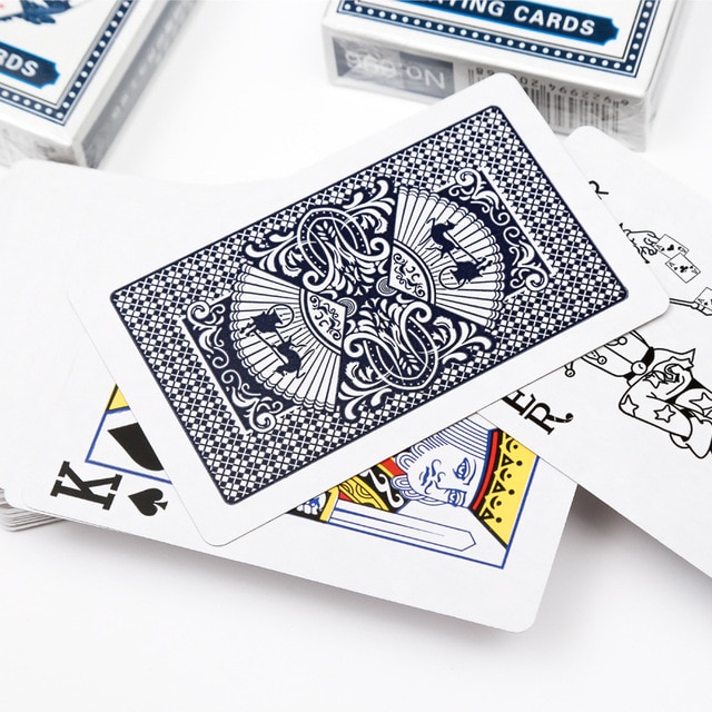 Pudełko papierowych kartek kreatywnych oraz trwałych plastikowych kart do gry Poker - narzędzie do magicznych sztuczek i gier karcianych wieloosobowych - Wianko - 4