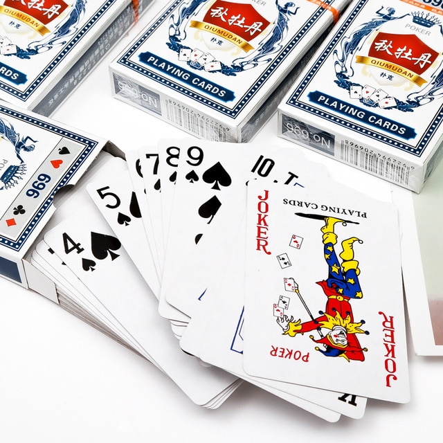 Pudełko papierowych kartek kreatywnych oraz trwałych plastikowych kart do gry Poker - narzędzie do magicznych sztuczek i gier karcianych wieloosobowych - Wianko - 2
