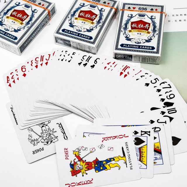Pudełko papierowych kartek kreatywnych oraz trwałych plastikowych kart do gry Poker - narzędzie do magicznych sztuczek i gier karcianych wieloosobowych - Wianko - 3
