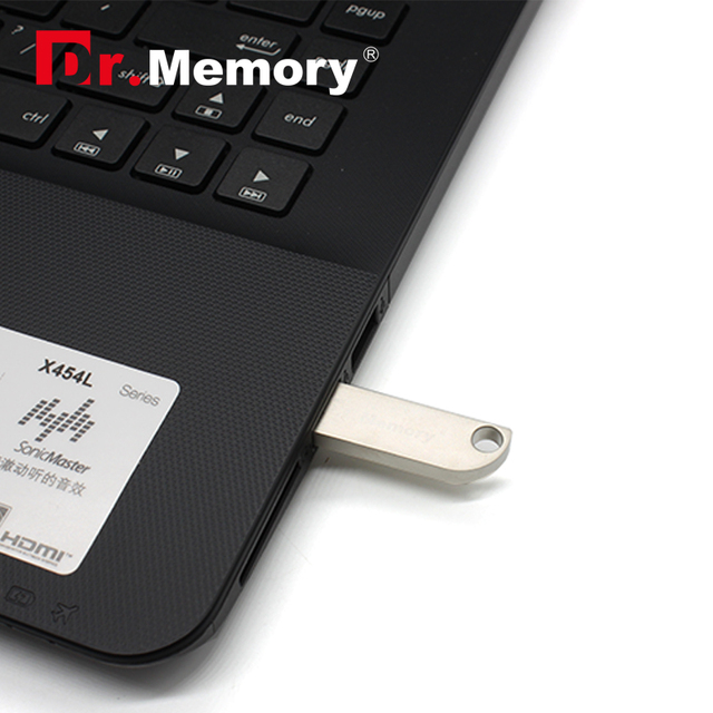 Mini dyski USB metalowe 4GB-64GB - srebrne, przenośne, Pendrive, dobrej jakości - Wianko - 4