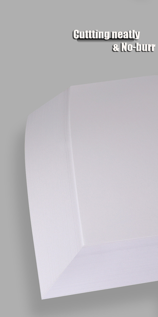A4 biały Kraft papier DIY handmade - kartki z grubej tektury 120-400g, 20/50 sztuk - Wianko - 3