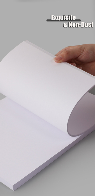 A4 biały Kraft papier DIY handmade - kartki z grubej tektury 120-400g, 20/50 sztuk - Wianko - 4