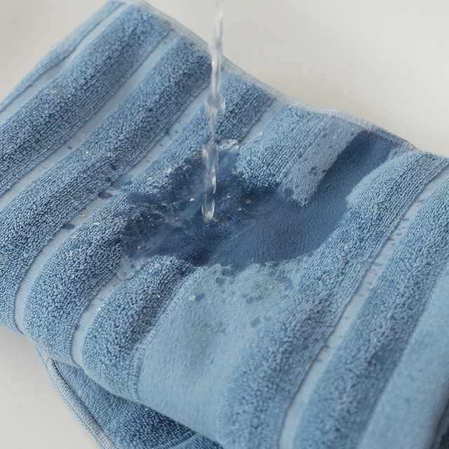 Zestaw 3 miękkich ręczników kąpielowych dla dorosłych z 100% bawełny, bardzo chłonnych - Wianko - 13