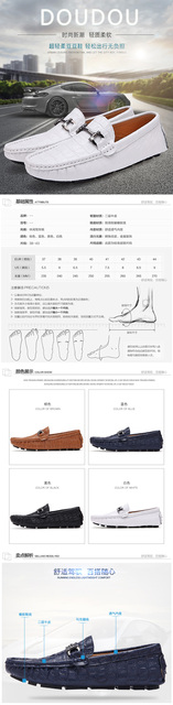 Męskie mokasyny jesień 2021 - wysoka jakość skórzanych, klasycznych i wygodnych butów dla mężczyzn - Wianko - 4