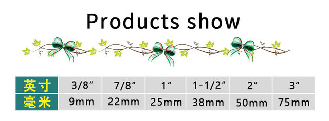 Wstążka bawełniana z nadrukiem kwiatowym, dwustronna, szerokość 25/38mm, idealna do ręcznego pakowania prezentów, DIY do włosów - Wianko - 1