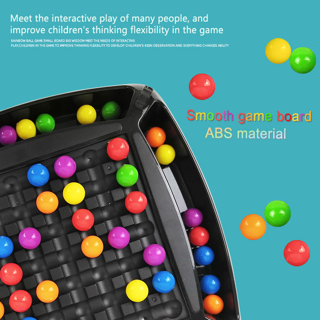 Edukacyjna, interaktywna Rainbow Ball Montessori dla dzieci - eliminacja stresu i nauka kolorów i kształtów - Wianko - 3