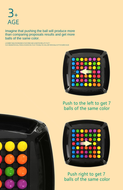 Edukacyjna, interaktywna Rainbow Ball Montessori dla dzieci - eliminacja stresu i nauka kolorów i kształtów - Wianko - 10