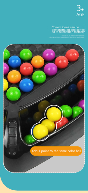Edukacyjna, interaktywna Rainbow Ball Montessori dla dzieci - eliminacja stresu i nauka kolorów i kształtów - Wianko - 9