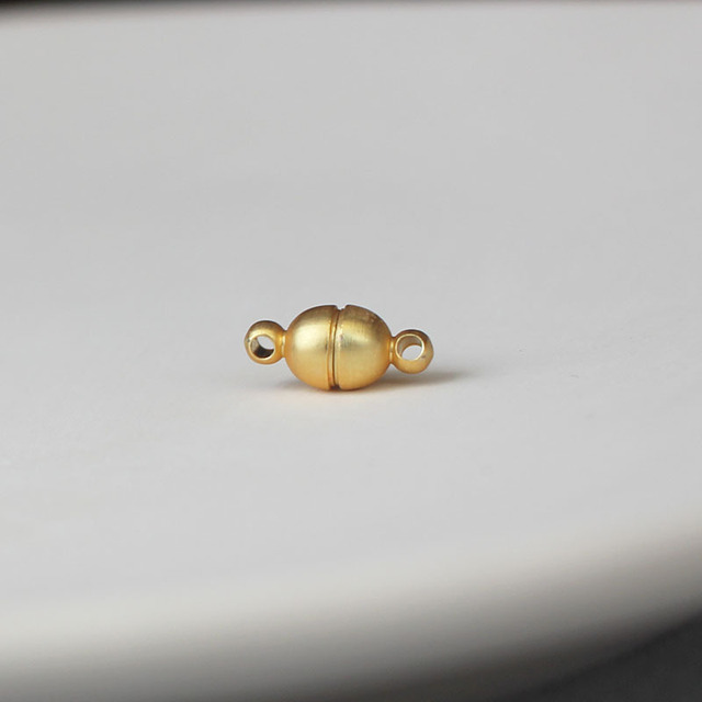 Złota torba z klamrą magnetyczną, 18K, biżuteryjne akcesorium DIY - Wianko - 4