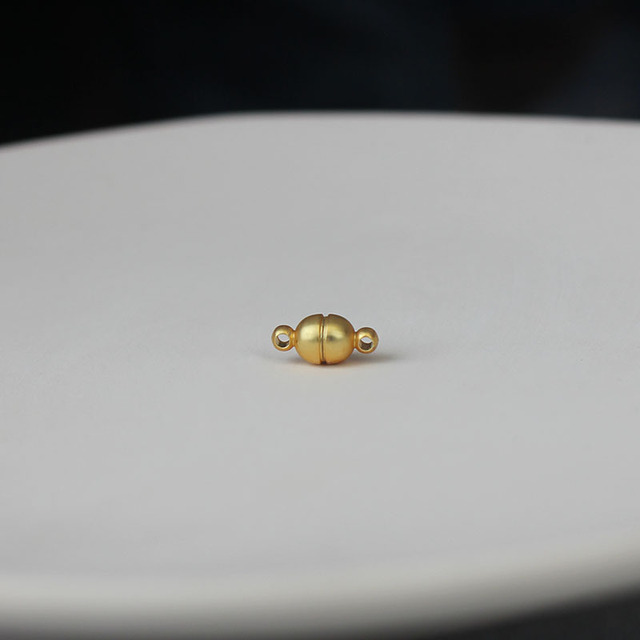 Złota torba z klamrą magnetyczną, 18K, biżuteryjne akcesorium DIY - Wianko - 5