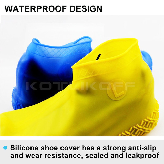 Pokrowiec na buty KOTLIKOFF wodoodporny silikonowy materiał Ochraniacze unisex na deszczowe dni - Wianko - 21