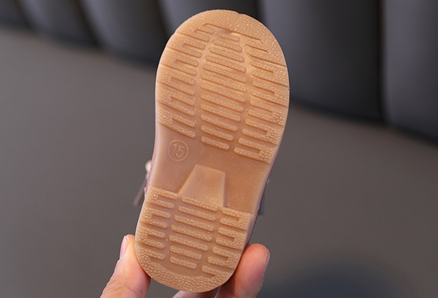 Jesienny/zimowy model butów Martin dla niemowląt DIMI 2021 - skóra z mikrofibry, płaskie, antypoślizgowe, dla dzieci 0-3 lat - chłopiec/dziewczynka - kostki malucha - Wianko - 18