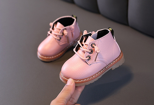 Jesienny/zimowy model butów Martin dla niemowląt DIMI 2021 - skóra z mikrofibry, płaskie, antypoślizgowe, dla dzieci 0-3 lat - chłopiec/dziewczynka - kostki malucha - Wianko - 9