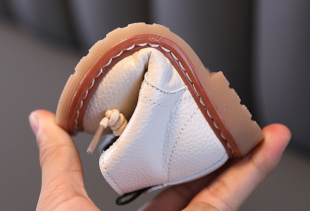 Jesienny/zimowy model butów Martin dla niemowląt DIMI 2021 - skóra z mikrofibry, płaskie, antypoślizgowe, dla dzieci 0-3 lat - chłopiec/dziewczynka - kostki malucha - Wianko - 17