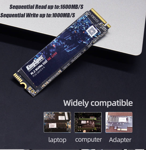 Wewnętrzny dysk SSD KingSpec M.2 NVMe 256GB/512GB/1TB PCIe NVME 2280 HDD - Wianko - 8