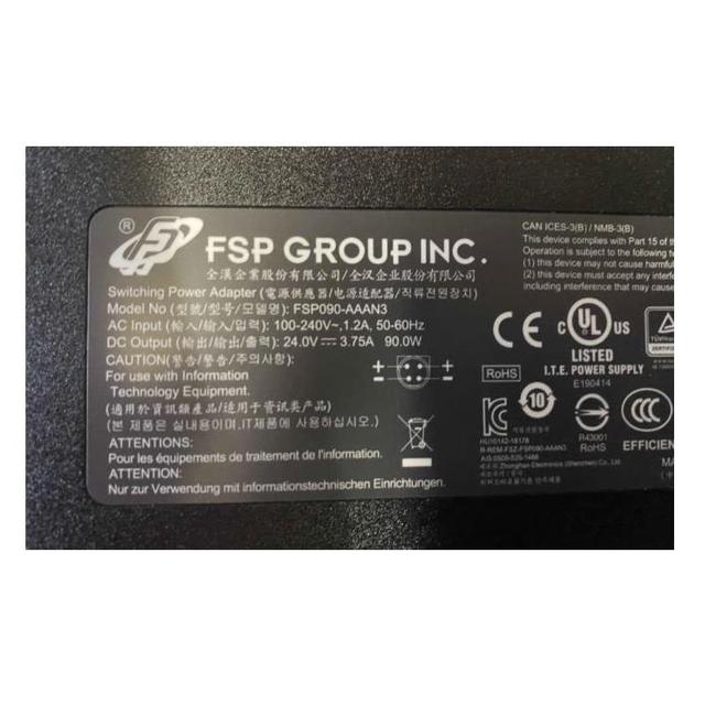 Oryginalny zasilacz laptopa FSP FSP090-AAAN3 90W 24V 3.75A 4PIN - Wianko - 2