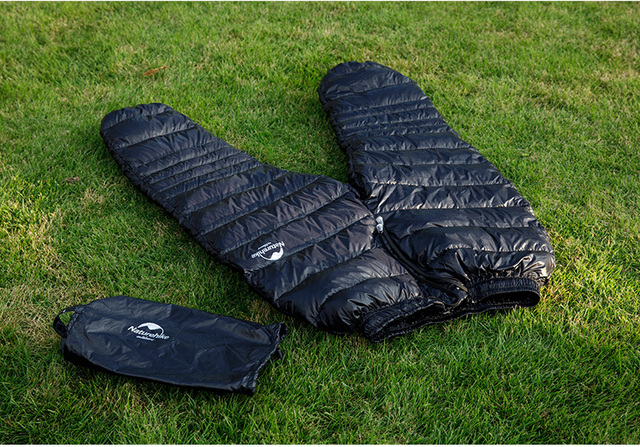 Naturehike Outdoor Spodnie turystyczne wodoodporne Ultralight NH18K210-K - długie spodnie termiczne do wędrówek pieszych, campingowe, ciepłe gęsie spodnie zimowe - Wianko - 14