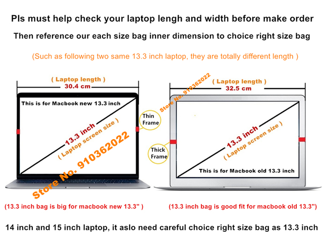 Pokrowiec na laptopa Aigreen - torba PU skórzana na Macbook Air Pro M1 (10-15.4 cala) - Wianko - 1