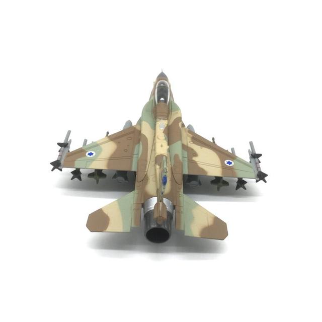 Izraelskie linie lotnicze F-16I Burza z Piorunami - Model myśliwski 1:72 z wykończeniem ze stopu - prezent świąteczny - Wianko - 3
