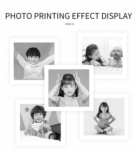 Przenośny aparat fotograficzny natychmiastowy dla dzieci z podwójnym obiektywem do Selfie i drukiem termicznym - Wianko - 16