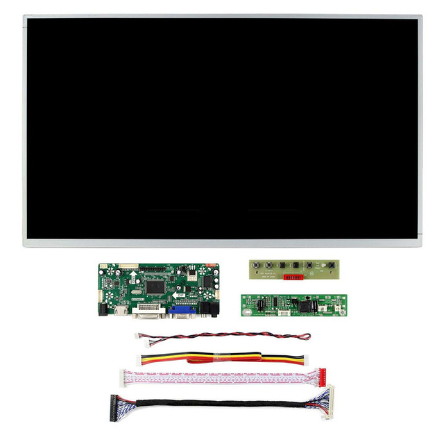 Nowy wyświetlacz LCD N156B6-L0B z płyta kontrolera, zestawem sterowników HDMI/VGA/USB - 1366 × 768 - Wianko - 2