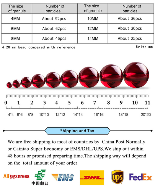 Naturalne koraliki dystansowe z czerwonego rhodonitu o różnych rozmiarach do ręcznie robionej biżuterii - Wianko - 17