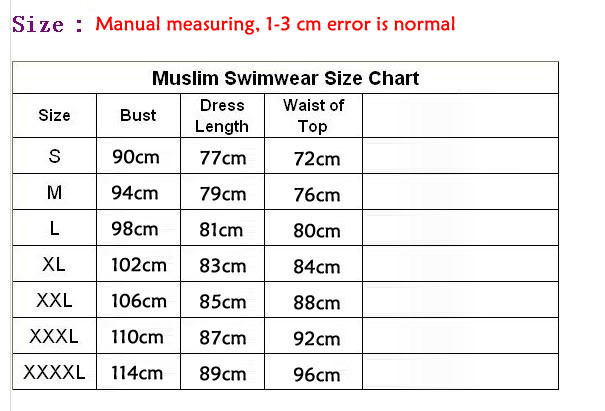 Muzułmański strój kąpielowy Burkini 2021 - kwiatowy szyfon - Wianko - 6