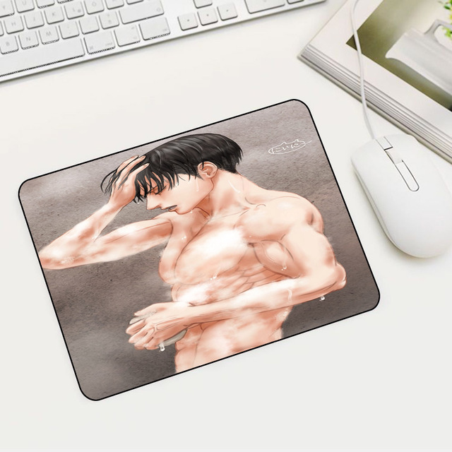 Podkładka pod mysz Anime Atak Tytanów - Muscle Man, Mini, do gier, Laptop, PC, klawiatura, dywanik, Deskmats - Wianko - 15