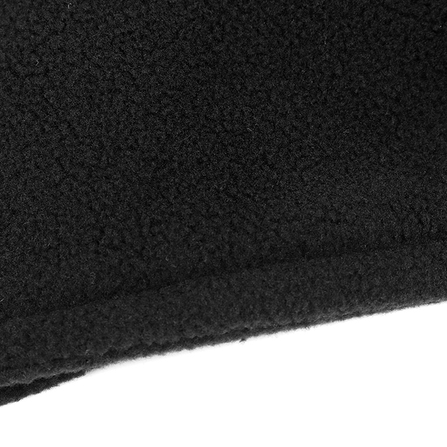 Męska wiatroszczelna kominiarka zimowa z polaru - czapka wspinaczkowa, zamaskowana chustka wielokrotnego użytku - czarna - Wianko - 19