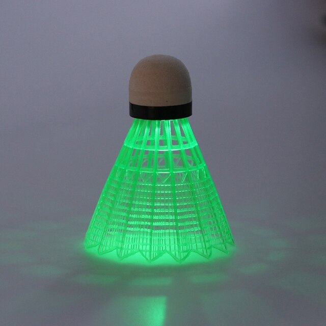 3 sztuki lotek do badmintona LED z kolorowym oświetleniem - Wianko - 3