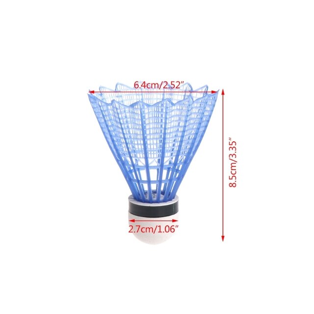3 sztuki lotek do badmintona LED z kolorowym oświetleniem - Wianko - 2