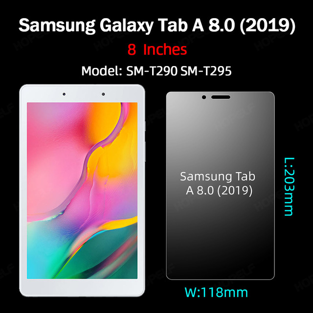 Szkło hartowane dla Samsung Tab A7, Tab S6 Lite, Galaxy S7, A8 2019, S5e - ochraniacz ekranu tabletu - Wianko - 15
