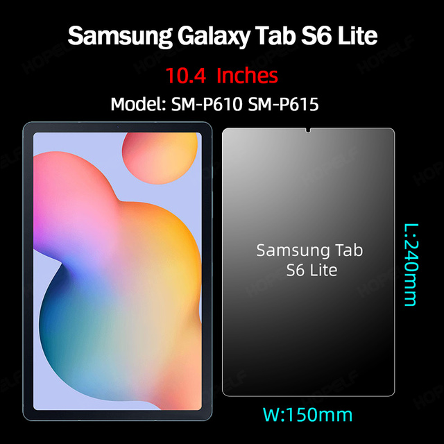 Szkło hartowane dla Samsung Tab A7, Tab S6 Lite, Galaxy S7, A8 2019, S5e - ochraniacz ekranu tabletu - Wianko - 13