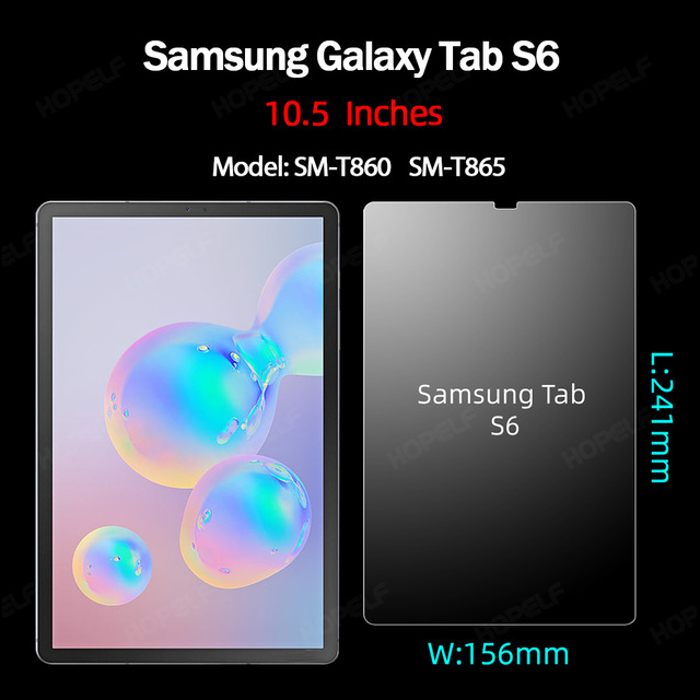 Szkło hartowane dla Samsung Tab A7, Tab S6 Lite, Galaxy S7, A8 2019, S5e - ochraniacz ekranu tabletu - Wianko - 12
