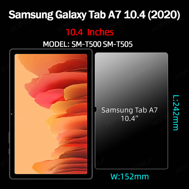 Szkło hartowane dla Samsung Tab A7, Tab S6 Lite, Galaxy S7, A8 2019, S5e - ochraniacz ekranu tabletu - Wianko - 9