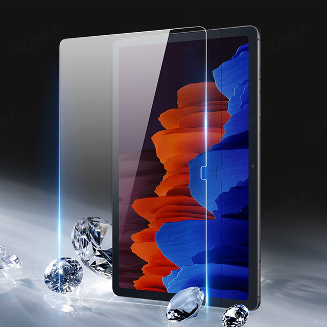 Szkło hartowane dla Samsung Tab A7, Tab S6 Lite, Galaxy S7, A8 2019, S5e - ochraniacz ekranu tabletu - Wianko - 2