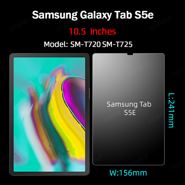 Szkło hartowane dla Samsung Tab A7, Tab S6 Lite, Galaxy S7, A8 2019, S5e - ochraniacz ekranu tabletu - Wianko - 14